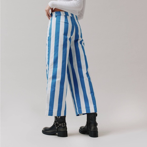 Urban Outfitters BDG Joey Striped Straight Leg Pant - Picture 2 of 10